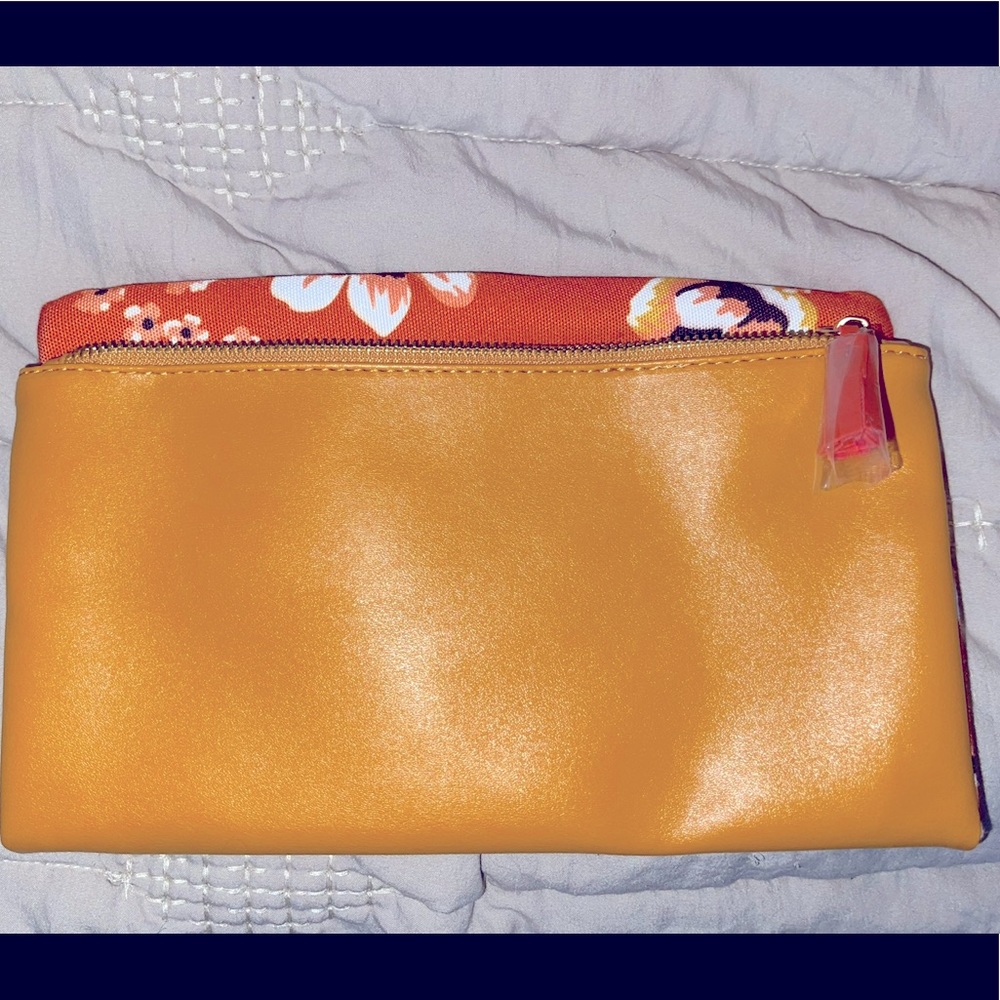 Rachel Pally reversible leather clutch